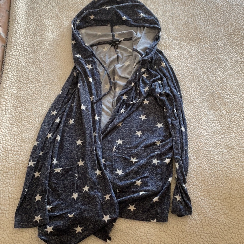 Lucky Brand Stars & Stripes top cardigan
